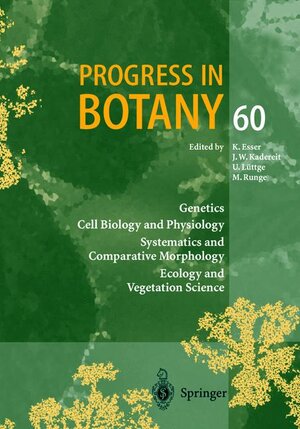 Buchcover Progress in Botany | K. Esser | EAN 9783540646891 | ISBN 3-540-64689-2 | ISBN 978-3-540-64689-1