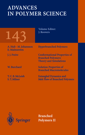 Buchcover Branched Polymers II | EAN 9783540650058 | ISBN 3-540-65005-9 | ISBN 978-3-540-65005-8