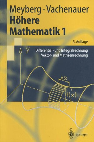 Buchcover Höhere Mathematik 1 | Kurt Meyberg | EAN 9783540661481 | ISBN 3-540-66148-4 | ISBN 978-3-540-66148-1