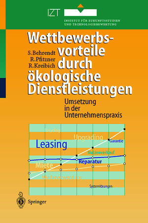 Buchcover Wettbewerbsvorteile durch ökologische Dienstleistungen | Siegfried Behrendt | EAN 9783540664758 | ISBN 3-540-66475-0 | ISBN 978-3-540-66475-8