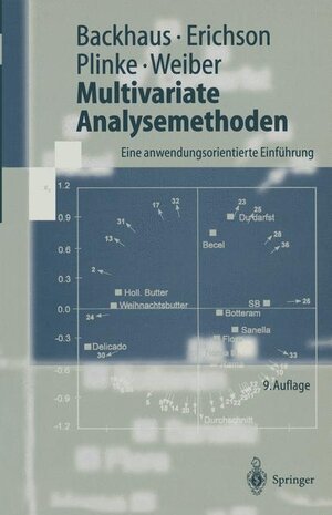 Multivariate Analysemethoden: Eine anwendungsorientierte Einführung (Springer-Lehrbuch)