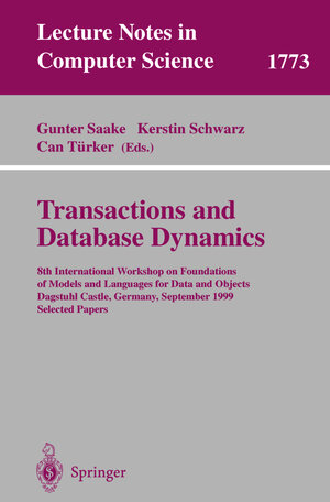 Buchcover Transactions and Database Dynamics  | EAN 9783540672012 | ISBN 3-540-67201-X | ISBN 978-3-540-67201-2