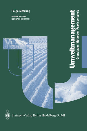 Buchcover Betriebliches Umweltmanagement | U. Lutz | EAN 9783540674146 | ISBN 3-540-67414-4 | ISBN 978-3-540-67414-6