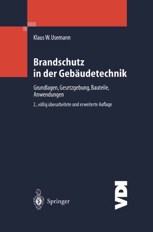 Buchcover Brandschutz in der Gebäudetechnik  | EAN 9783540677383 | ISBN 3-540-67738-0 | ISBN 978-3-540-67738-3