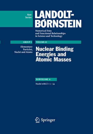 Buchcover Nuclei with Z=1....54 | Zoya N Soroko | EAN 9783540699446 | ISBN 3-540-69944-9 | ISBN 978-3-540-69944-6