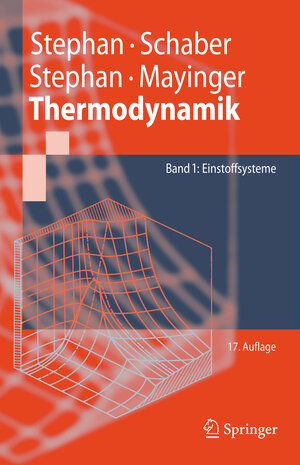 Buchcover Thermodynamik | Peter Stephan | EAN 9783540708148 | ISBN 3-540-70814-6 | ISBN 978-3-540-70814-8