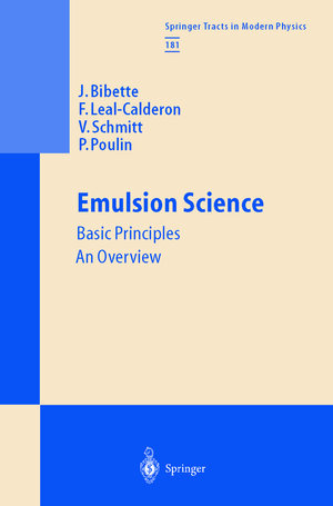 Buchcover Emulsion Science | Jerôme Bibette | EAN 9783540708209 | ISBN 3-540-70820-0 | ISBN 978-3-540-70820-9