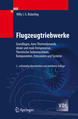 Buchcover Flugzeugtriebwerke | Willy J.G. Bräunling | EAN 9783540763703 | ISBN 3-540-76370-8 | ISBN 978-3-540-76370-3