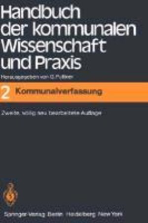 Buchcover Handbuch der kommunalen Wissenschaft und Praxis  | EAN 9783540775287 | ISBN 3-540-77528-5 | ISBN 978-3-540-77528-7