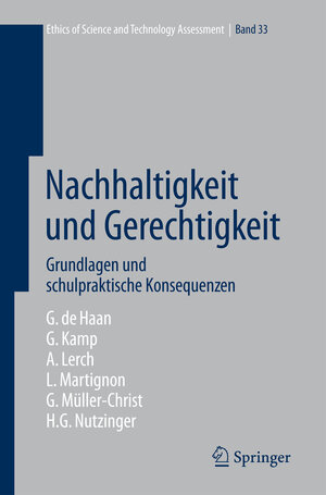 Buchcover Nachhaltigkeit und Gerechtigkeit | Gerhard de Haan | EAN 9783540854920 | ISBN 3-540-85492-4 | ISBN 978-3-540-85492-0