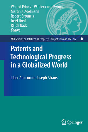 Buchcover Patents and Technological Progress in a Globalized World | EAN 9783540887423 | ISBN 3-540-88742-3 | ISBN 978-3-540-88742-3