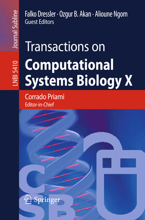 Buchcover Transactions on Computational Systems Biology X | EAN 9783540922728 | ISBN 3-540-92272-5 | ISBN 978-3-540-92272-8