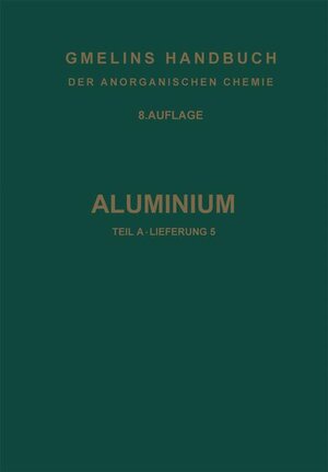 Buchcover Aluminium | R. J. Meyer | EAN 9783540930068 | ISBN 3-540-93006-X | ISBN 978-3-540-93006-8