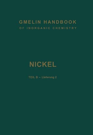 Buchcover Nickel | R. J. Meyer | EAN 9783540931416 | ISBN 3-540-93141-4 | ISBN 978-3-540-93141-6