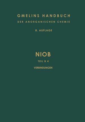 Buchcover Niob | R. J. Meyer | EAN 9783540931492 | ISBN 3-540-93149-X | ISBN 978-3-540-93149-2