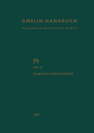 Buchcover Platin | R. J. Meyer | EAN 9783540931706 | ISBN 3-540-93170-8 | ISBN 978-3-540-93170-6