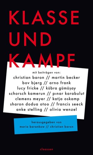 Buchcover Klasse und Kampf | EAN 9783546100250 | ISBN 3-546-10025-5 | ISBN 978-3-546-10025-0