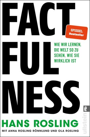 Buchcover Factfulness | Hans Rosling | EAN 9783548060415 | ISBN 3-548-06041-2 | ISBN 978-3-548-06041-5