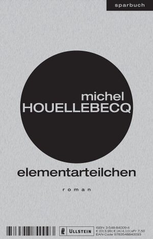 Buchcover Elementarteilchen | Michel Houellebecq | EAN 9783548840093 | ISBN 3-548-84009-4 | ISBN 978-3-548-84009-3