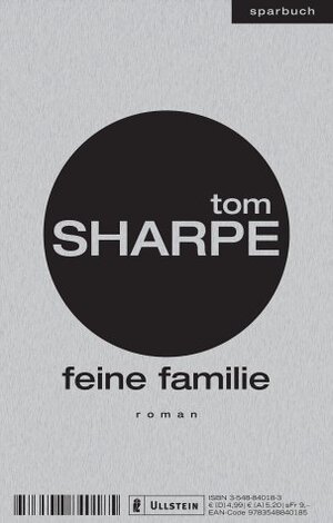 Buchcover Feine Familie | Tom Sharpe | EAN 9783548840185 | ISBN 3-548-84018-3 | ISBN 978-3-548-84018-5