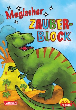 Buchcover Pixi kreativ 12: VE5 Magischer Zauberblock: Dinosaurier (5 Exemplare)  | EAN 9783551000057 | ISBN 3-551-00005-0 | ISBN 978-3-551-00005-7