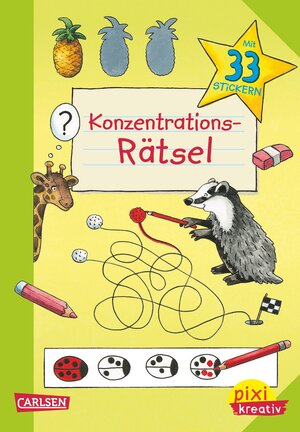 Buchcover Pixi kreativ 84: VE5 Konzentrations-Rätsel (5 Exemplare) | Katja Kiefer | EAN 9783551000378 | ISBN 3-551-00037-9 | ISBN 978-3-551-00037-8