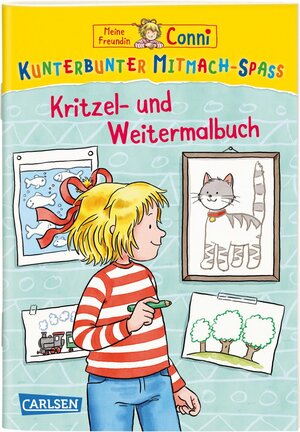 Buchcover VE 5 Meine Freundin Conni: Kunterbunter Mitmach-Spaß - Kritzel- und Weitermalbuch | Laura Leintz | EAN 9783551000873 | ISBN 3-551-00087-5 | ISBN 978-3-551-00087-3