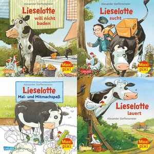 Buchcover Maxi-Pixi-4er-Set 98: Neues von Lieselotte (4x1 Exemplar) | Alexander Steffensmeier | EAN 9783551030634 | ISBN 3-551-03063-4 | ISBN 978-3-551-03063-4
