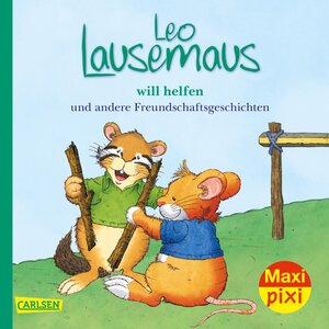 Buchcover Maxi Pixi 323: Leo Lausemaus will helfen  | EAN 9783551032362 | ISBN 3-551-03236-X | ISBN 978-3-551-03236-2