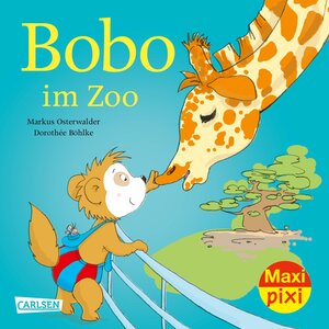 Buchcover Maxi Pixi 351: Bobo im Zoo | Markus Osterwalder | EAN 9783551032614 | ISBN 3-551-03261-0 | ISBN 978-3-551-03261-4