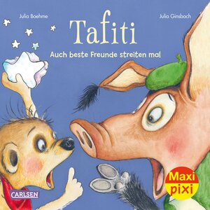 Buchcover Maxi Pixi 381: Tafiti: Auch beste Freunde streiten mal | Julia Boehme | EAN 9783551032942 | ISBN 3-551-03294-7 | ISBN 978-3-551-03294-2