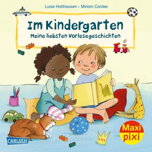 Buchcover Maxi Pixi 390: Im Kindergarten – Meine liebsten Vorlesegeschichten | Luise Holthausen | EAN 9783551033031 | ISBN 3-551-03303-X | ISBN 978-3-551-03303-1