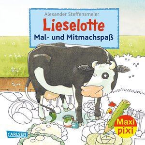 Buchcover Maxi Pixi 403: Lieselotte: Mal- und Mitmachspaß | Alexander Steffensmeier | EAN 9783551033161 | ISBN 3-551-03316-1 | ISBN 978-3-551-03316-1