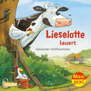 Buchcover Maxi Pixi 404: Lieselotte lauert | Alexander Steffensmeier | EAN 9783551033178 | ISBN 3-551-03317-X | ISBN 978-3-551-03317-8