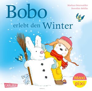 Buchcover Maxi Pixi 440: Bobo Siebenschläfer: Bobo erlebt den Winter | Markus Osterwalder | EAN 9783551033574 | ISBN 3-551-03357-9 | ISBN 978-3-551-03357-4