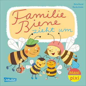 Buchcover Maxi Pixi 446: Familie Biene zieht um | Dörte Diestel | EAN 9783551033635 | ISBN 3-551-03363-3 | ISBN 978-3-551-03363-5