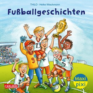 Buchcover Maxi Pixi 451: Fußballgeschichten  | THiLO | EAN 9783551033703 | ISBN 3-551-03370-6 | ISBN 978-3-551-03370-3