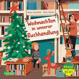Buchcover Maxi Pixi 453: Weihnachten in unserer Buchhandlung | Petra Hartlieb | EAN 9783551033727 | ISBN 3-551-03372-2 | ISBN 978-3-551-03372-7
