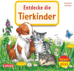 Buchcover Maxi Pixi 463: Entdecke die Tierkinder | Laura Leintz | EAN 9783551033819 | ISBN 3-551-03381-1 | ISBN 978-3-551-03381-9