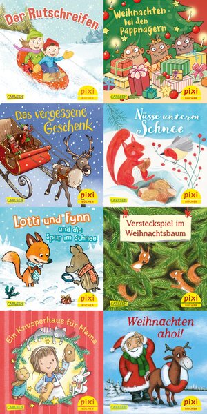 Buchcover Pixi-Weihnachts-8er-Set 39: Pixis Weihnachtsgeschenke (8x1 Exemplar) | diverse | EAN 9783551038852 | ISBN 3-551-03885-6 | ISBN 978-3-551-03885-2