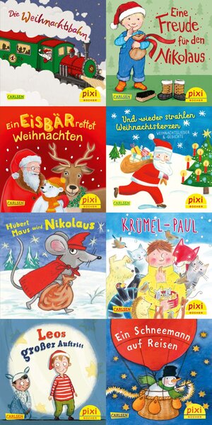 Buchcover WWS Pixi-Weihnachts-Box 37: Frohe Weihnachten mit Pixi | diverse | EAN 9783551039118 | ISBN 3-551-03911-9 | ISBN 978-3-551-03911-8