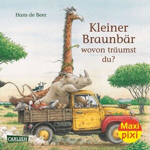 Buchcover Maxi Pixi 223: Kleiner Braunbär, wovon träumst du? | Hans de Beer | EAN 9783551042590 | ISBN 3-551-04259-4 | ISBN 978-3-551-04259-0