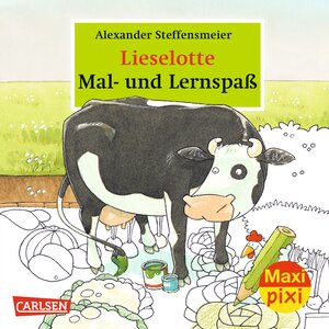 Buchcover Maxi-Pixi Nr. 132: VE 5 Lieselottes Mal- und Lernspaß  | EAN 9783551048288 | ISBN 3-551-04828-2 | ISBN 978-3-551-04828-8