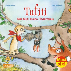 Buchcover Maxi Pixi 382: VE 5: Tafiti: Nur Mut, kleine Fledermaus! (5 Exemplare) | Julia Boehme | EAN 9783551054944 | ISBN 3-551-05494-0 | ISBN 978-3-551-05494-4
