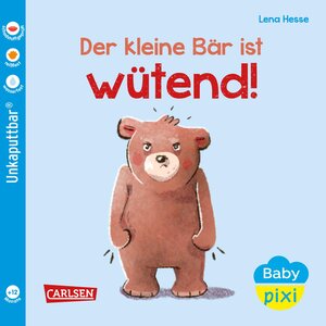 Buchcover Baby Pixi (unkaputtbar) 109: Der kleine Bär ist wütend | Maya Geis | EAN 9783551062246 | ISBN 3-551-06224-2 | ISBN 978-3-551-06224-6