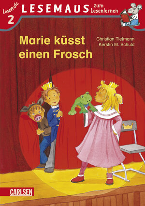 Buchcover LESEMAUS zum Lesenlernen Stufe 2: Marie küsst einen Frosch | Christian Tielmann | EAN 9783551064110 | ISBN 3-551-06411-3 | ISBN 978-3-551-06411-0