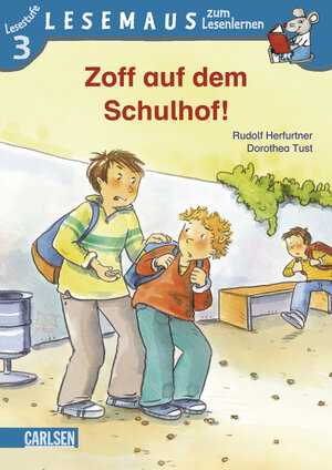 Buchcover LESEMAUS zum Lesenlernen Stufe 3: Zoff auf dem Schulhof! | Rudolf Herfurtner | EAN 9783551065124 | ISBN 3-551-06512-8 | ISBN 978-3-551-06512-4
