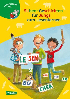 Buchcover LESEMAUS zum Lesenlernen Sammelbände: Silben-Geschichten für Jungs zum Lesenlernen | Imke Rudel | EAN 9783551066343 | ISBN 3-551-06634-5 | ISBN 978-3-551-06634-3