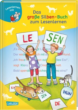 Buchcover LESEMAUS zum Lesenlernen Sammelbände: Das große Silben-Buch zum Lesenlernen | Rudolf Herfurtner | EAN 9783551066411 | ISBN 3-551-06641-8 | ISBN 978-3-551-06641-1