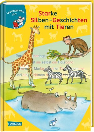 Buchcover LESEMAUS zum Lesenlernen Sammelbände: Starke Silben-Geschichten mit Tieren zum Lesenlernen | Ulrike Barzik | EAN 9783551066459 | ISBN 3-551-06645-0 | ISBN 978-3-551-06645-9